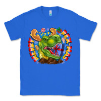 True Royal Merry Rexmas Classic Tee - CowhideDigitalArt
