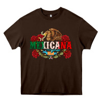 Chocolate Brown mexicana Heavy Core Tee - CTS Tumbler Store