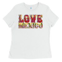 White Love Mexico Ladies Tee - texasbilliewilder