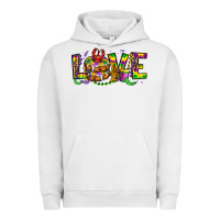 Pigment Lunar Rock mardi gras love Urban Hoodie - OliviaCreatesArt