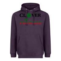 Plum Clover Princess Heavyweight Hoodie - Bettercallsaul