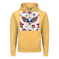 Vintage Mustard patriotic eagle wing Vintage Hoodie - BundleAndBundleShop