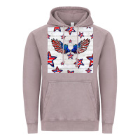 Vintage Zinc patriotic eagle wing Vintage Hoodie - BundleAndBundleShop