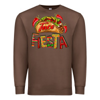 Chestnut Taco Fiesta Premium Sweatshirt - texasbilliewilder