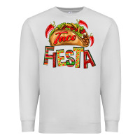 Dove Grey Taco Fiesta Premium Sweatshirt - texasbilliewilder