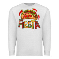 Oatmeal Heather Taco Fiesta Premium Sweatshirt - texasbilliewilder