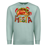 Seafoam Taco Fiesta Premium Sweatshirt - texasbilliewilder