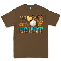 Cacao my heart is on that court Premium Tee - HRA Design Shop