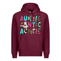 Burgundy auntie heifer cactus Premium Hoodie - JahusDesignShop