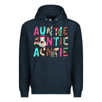 Navy auntie heifer cactus Premium Hoodie - JahusDesignShop