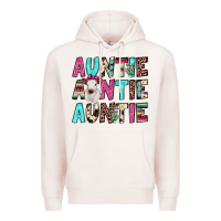 Pale Pink auntie heifer cactus Premium Hoodie - JahusDesignShop