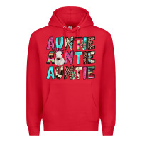 Red auntie heifer cactus Premium Hoodie - JahusDesignShop