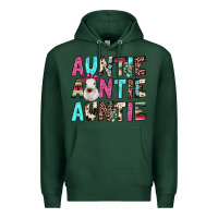 Sports Green auntie heifer cactus Premium Hoodie - JahusDesignShop