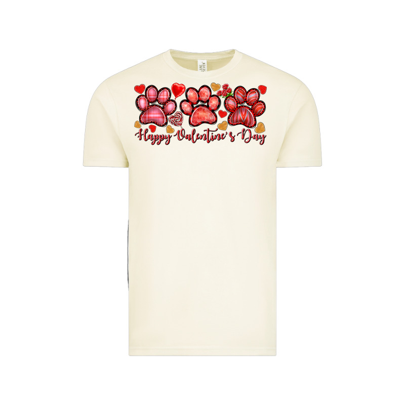 Happy Valentines Day Paws Vintage Tee by NancyCooperArtShop | Teevron