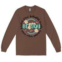 Chestnut be you inspiration Long Sleeve Tee - MaliasSmallBusiness