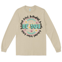 Mushroom be you inspiration Long Sleeve Tee - MaliasSmallBusiness