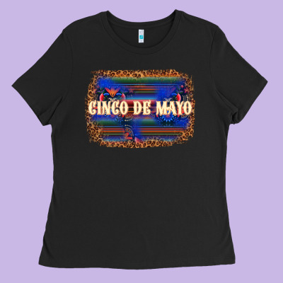 Cinco De Mayo Ladies Tee Designed By Texasbilliewilder