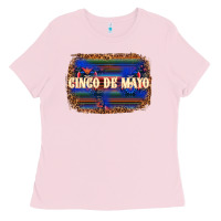 Bubblegum Pink Cinco de Mayo Ladies Tee - texasbilliewilder