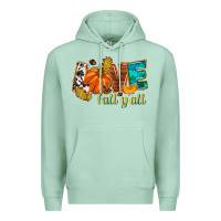 Seafoam Love Fall y'all Premium Hoodie - NancyCooperArtShop