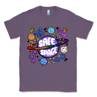 Lavender safe space Classic Tee - MaliasSmallBusiness