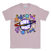 Lilac safe space Classic Tee - MaliasSmallBusiness