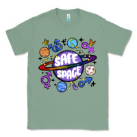 Sage safe space Classic Tee - MaliasSmallBusiness