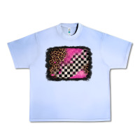 Grape Ice racing leopard background Urban Heavy Tee - Jasminsmagicworld