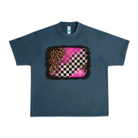 Midnight Navy racing leopard background Urban Heavy Tee - Jasminsmagicworld