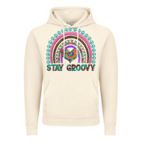 Vintage Artic stay groovy with rainbow and heart Vintage Hoodie - Artiststas