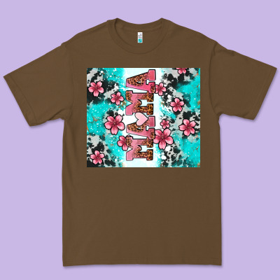 Floral Mama Premium Tee Designed By Adodesignshop