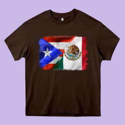 Mexico And Puerto Rico Heavy Core Tee Designed By Cts Tumbler Store