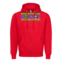 Red spooky mama 11 oz mug Zipper Hoodie - BundleAndBundleShop