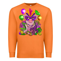 Carrot Mardi Gras pig Premium Sweatshirt - NancyCooperArtShop