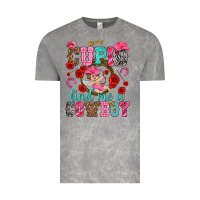 Cloud Rock cupid find me a cowboy Vintage Tee - NancyCooperArtShop