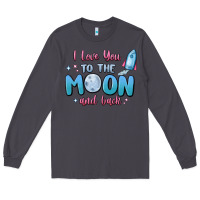Smoke i love you to the moon and back Long Sleeve Tee - MaliasSmallBusiness