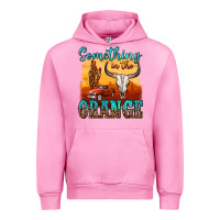 Fuchsia Pink something in the orange Urban Hoodie - OliviaCreatesArt
