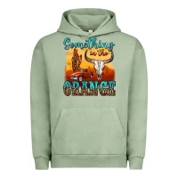 Pigment Oil Green something in the orange Urban Hoodie - OliviaCreatesArt