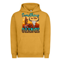 Pigment Peanut Butter something in the orange Urban Hoodie - OliviaCreatesArt