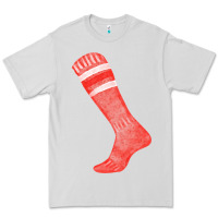 Dove Grey red sock fa element 2 Premium Tee - FaDigitalArtStudio