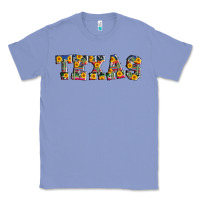 Colony Blue texas serape sunflower Classic Tee - AdoDesignShop
