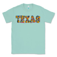 Seafoam texas serape sunflower Classic Tee - AdoDesignShop