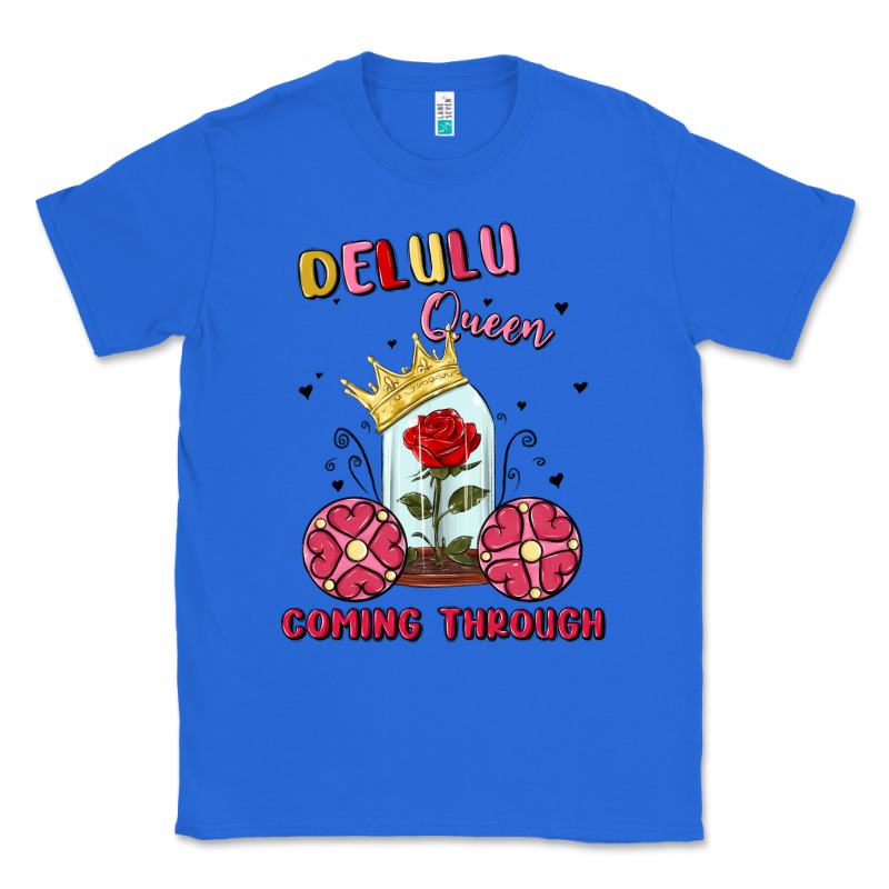 Delulu Queen Coming Through Classic Tee by MaliasSmallBusiness | Teevron