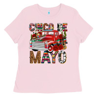 Bubblegum Pink Cinco de Mayo Truck Ladies Tee - texasbilliewilder