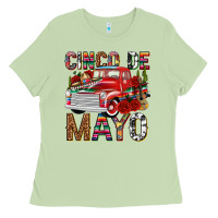 Matcha Cinco de Mayo Truck Ladies Tee - texasbilliewilder