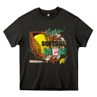 Asphalt livin' that softball mom life Heavy Core Tee - Zillion Design Studio