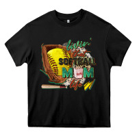 Black livin' that softball mom life Heavy Core Tee - Zillion Design Studio