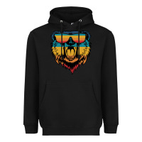 Black Retro bear Heavyweight Hoodie - Bettercallsaul