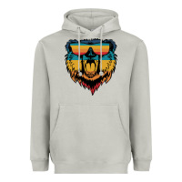Moon Dust Retro bear Heavyweight Hoodie - Bettercallsaul