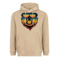 Mushroom Retro bear Heavyweight Hoodie - Bettercallsaul