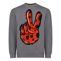Storm Ladybug Peace Sign Heavyweight Sweatshirt - Jasminsmagicworld